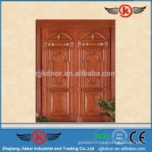 JieKai Hot door extérieure en bois massif / porte en bois massif / porte en bois massif en teck